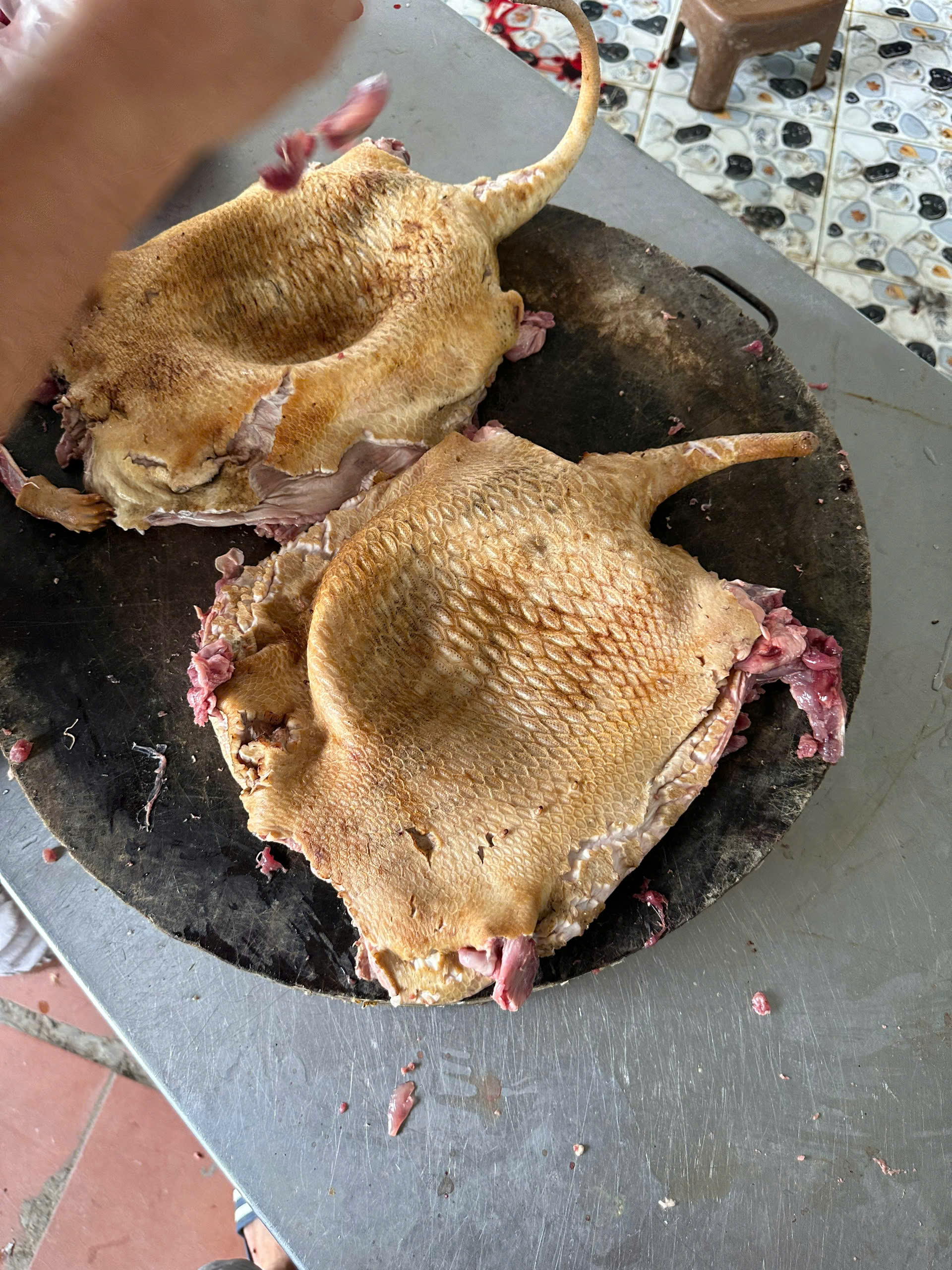 sơ chế thịt don 